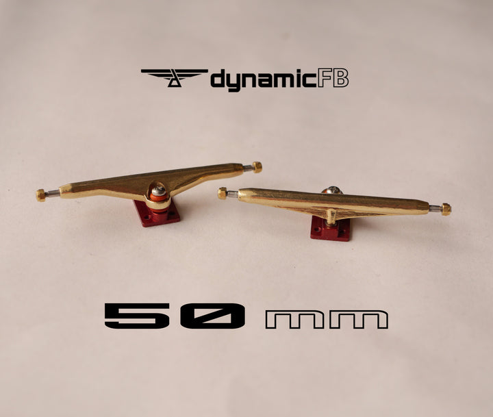 The first ever 50mm wide fingerboard trucks!
