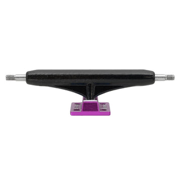 dynamic trucks mini skateboard truck 36mm black hanger purple baseplate