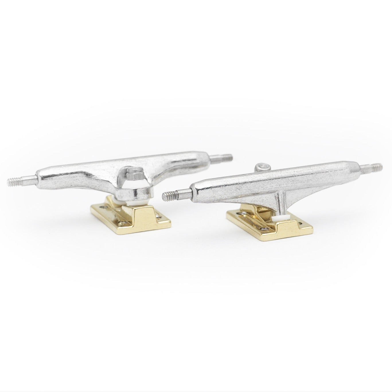 dynamic trucks 36mm width chrome hanger gold baseplate special edition