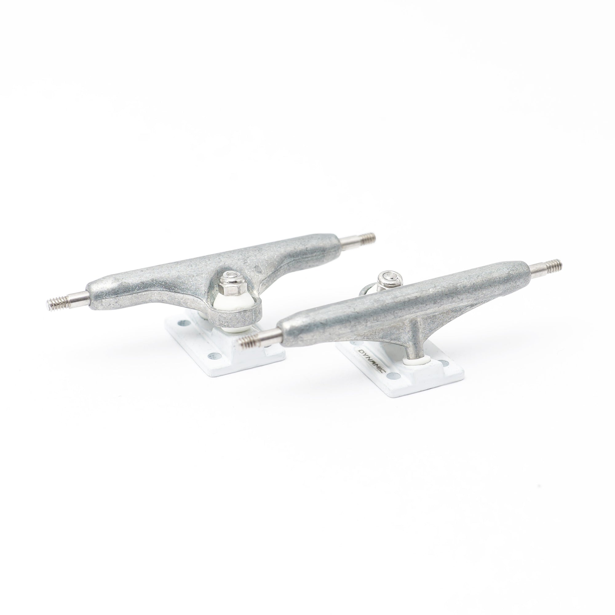 Dynamic Trucks - 36mm Raw Hanger White Baseplate Special Edition