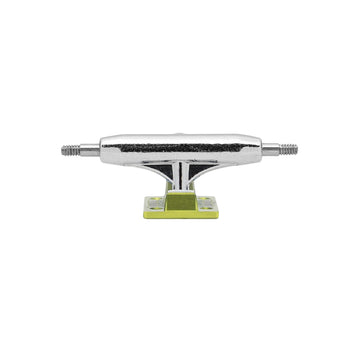 dynamic trucks 26mm chrome hanger lime green baseplate