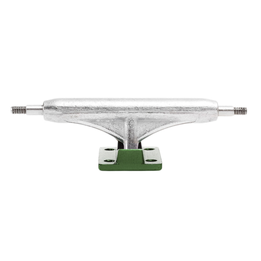 dynamic trucks 32mm chrome hanger dark green baseplate