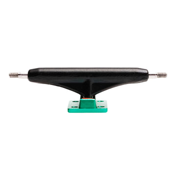 dynamic trucks 34mm black hanger green baseplate