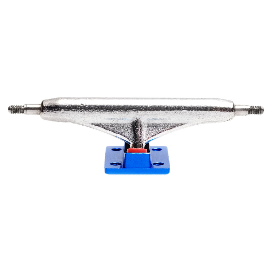 dynamic trucks 34mm chrome hanger blue baseplate