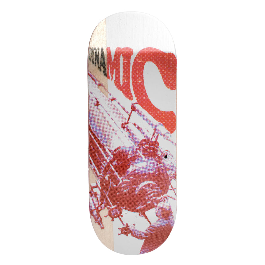 dynamic fingerboard deck only heavy machinery graphic