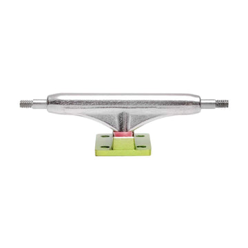 dynamic trucks 32mm chrome hanger lime green baseplate