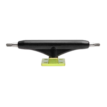 dynamic trucks 34mm black hanger lime green baseplate