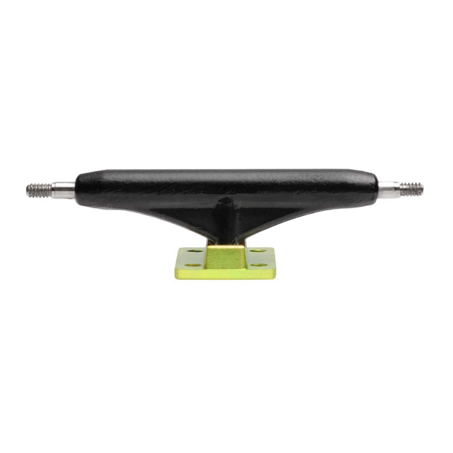 dynamic trucks 34mm black hanger lime green baseplate