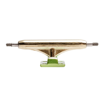 dynamic trucks 32mm gold hanger lime green baseplate