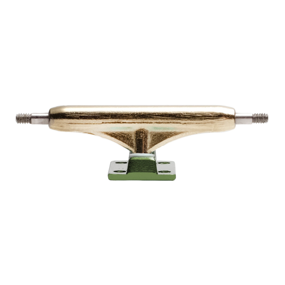 dynamic trucks 32mm gold hanger dark green baseplate