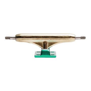 dynamic trucks 32mm gold hanger green baseplate