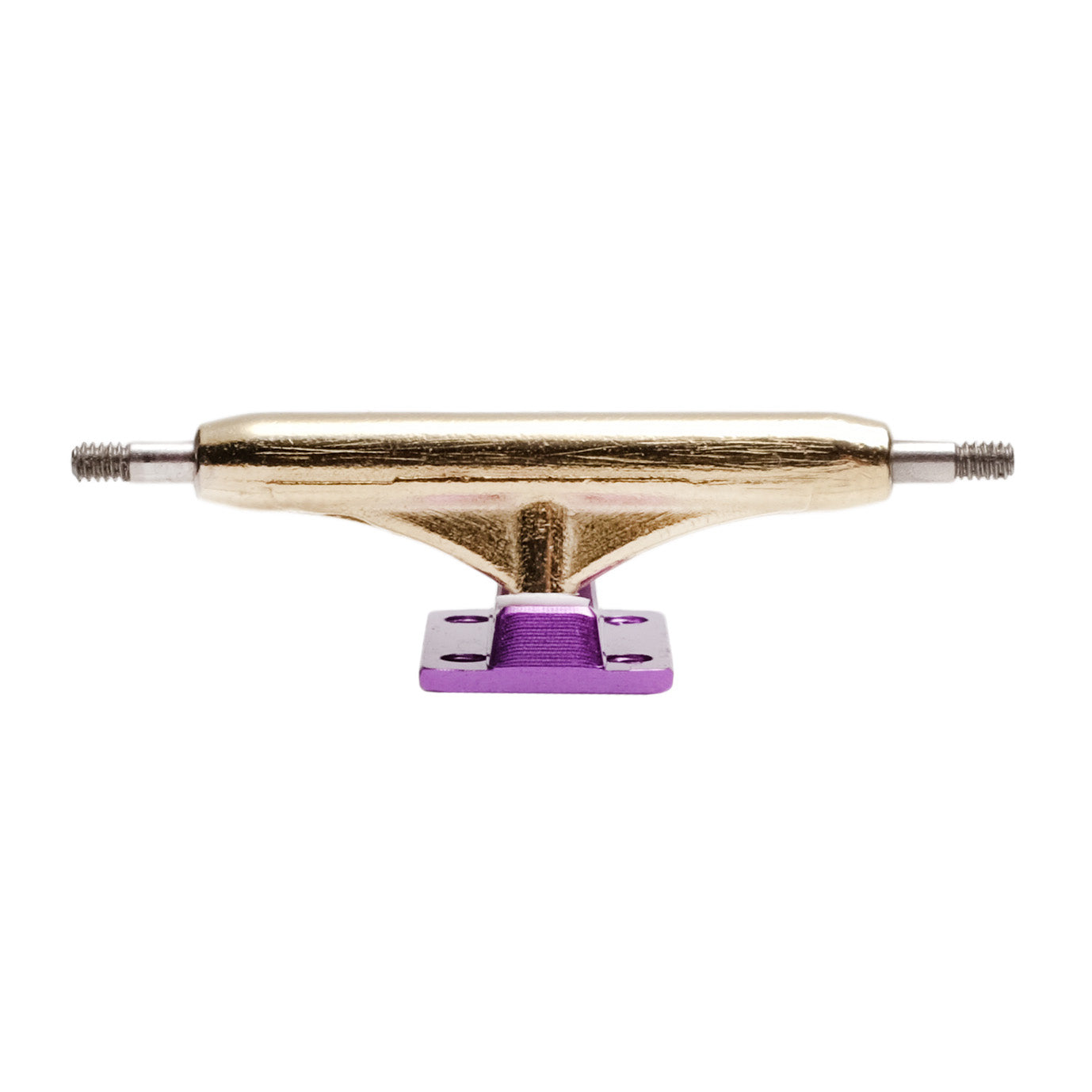 dynamic trucks 32mm gold hanger purple baseplate