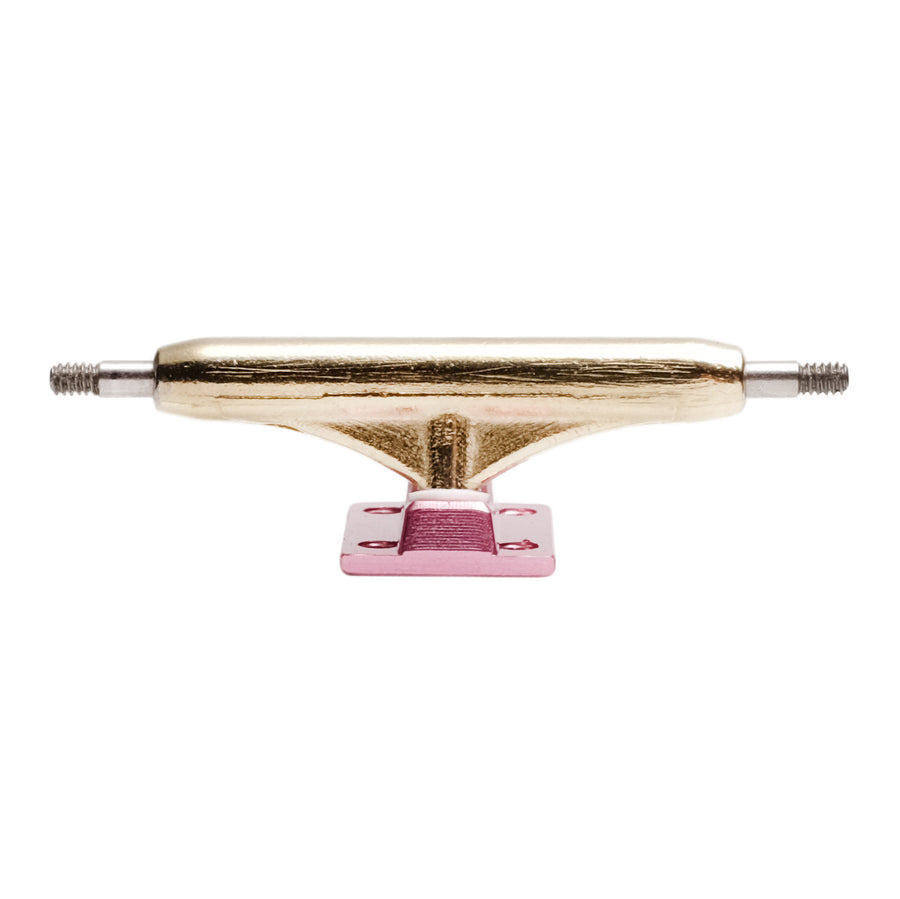 dynamic trucks 32mm gold hanger pink baseplate