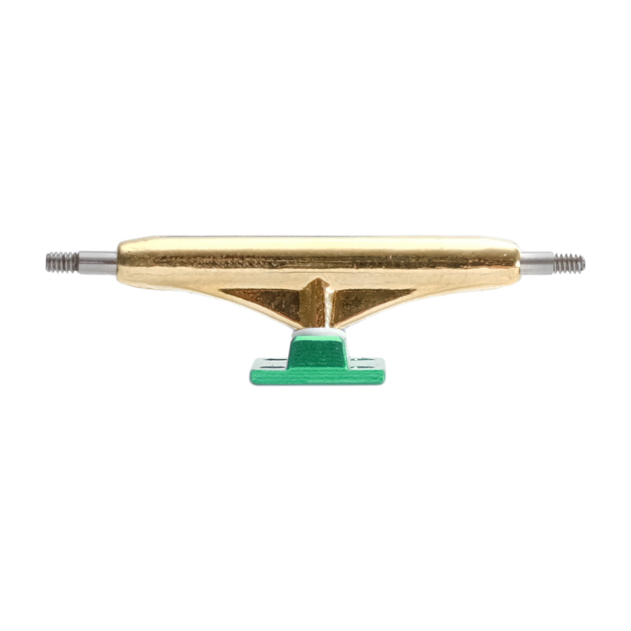 dynamic trucks 34mm gold hanger green baseplate