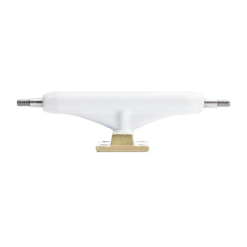 dynamic trucks 34mm white hanger gold baseplate