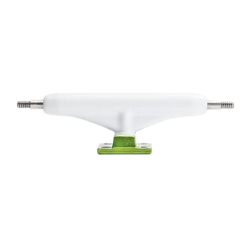 dynamic trucks 34mm white hanger lime green baseplate