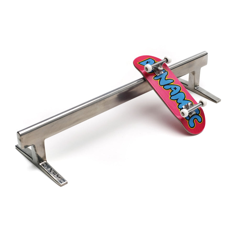 dynamic fingerboards bubble letters complete setup with rail