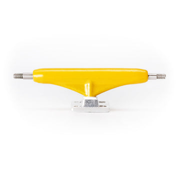 dynamic trucks 34mm yellow hanger chrome baseplate