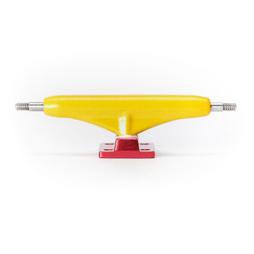 dynamic trucks 34mm yellow hanger red baseplate