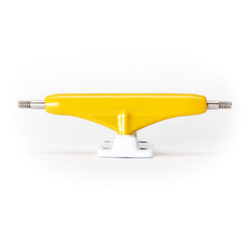 dynamic trucks 34mm yellow hanger white baseplate