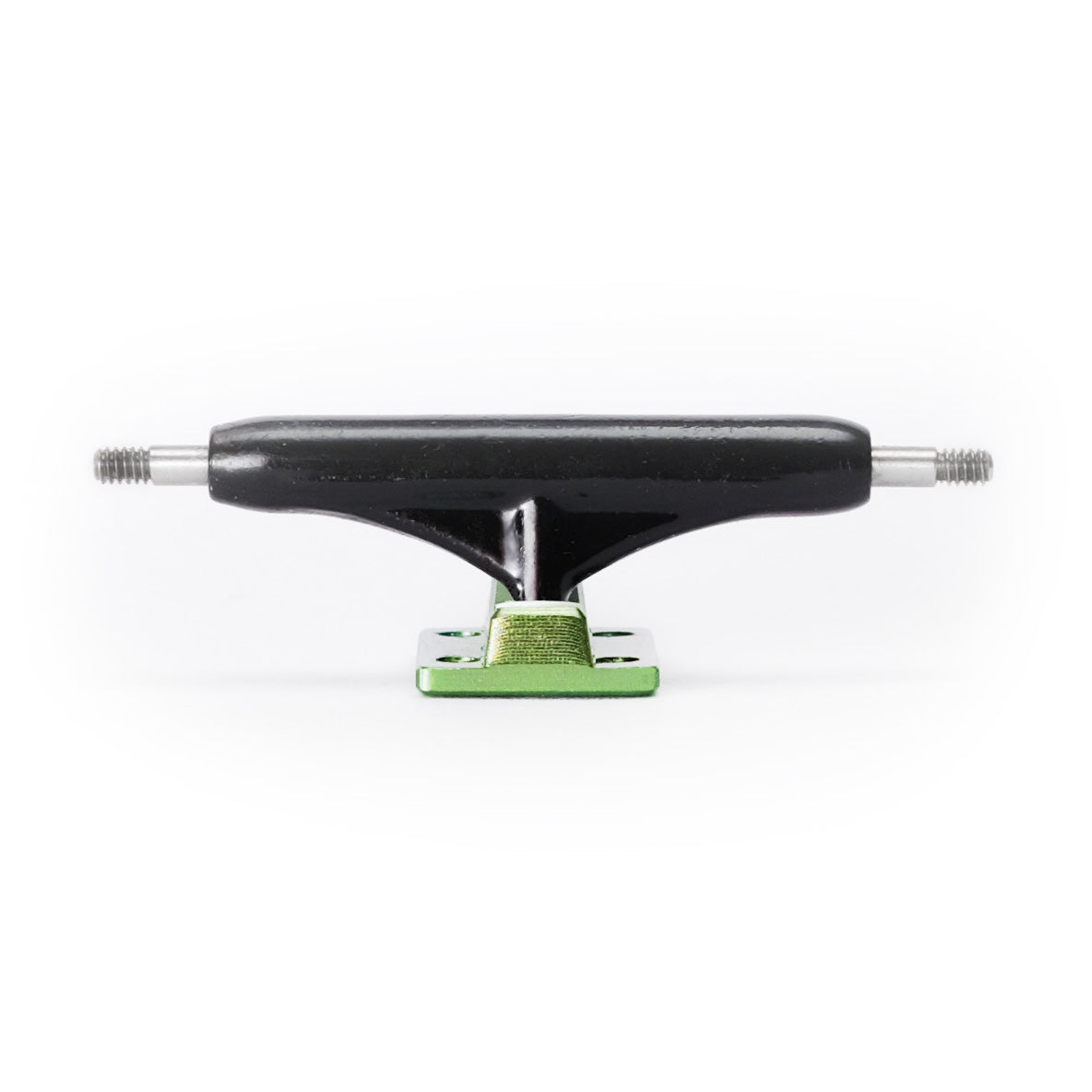 32mm dynamic trucks set black hanger lime green baseplate