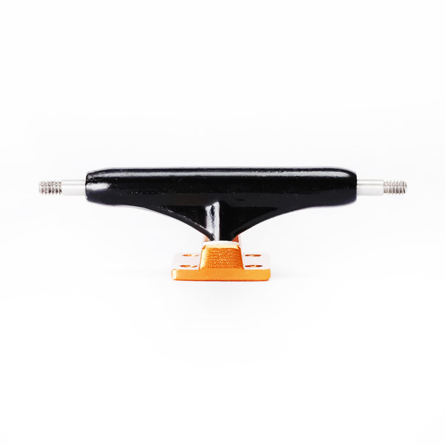 32mm dynamic trucks set black hanger orange baseplate