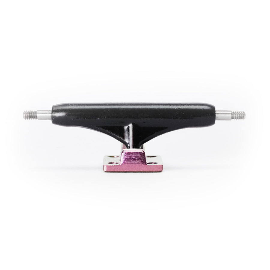 32mm dynamic trucks set black hanger pink baseplate