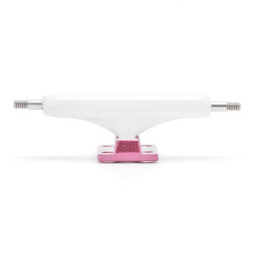 dynamic trucks 32mm white hanger pink baseplate