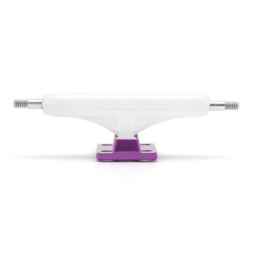 dynamic trucks 32mm white hanger purple baseplate
