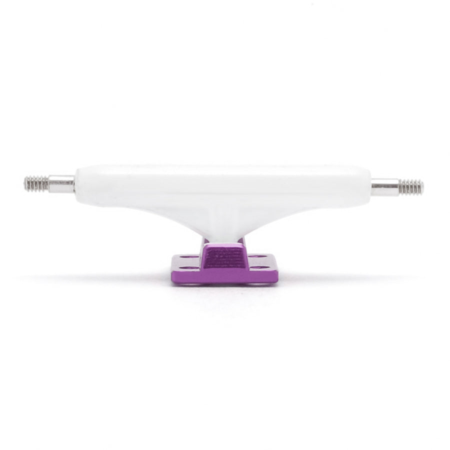 dynamic trucks 32mm white hanger purple baseplate