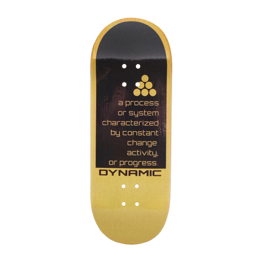 dynamic fingerboard deck only progress description graphic
