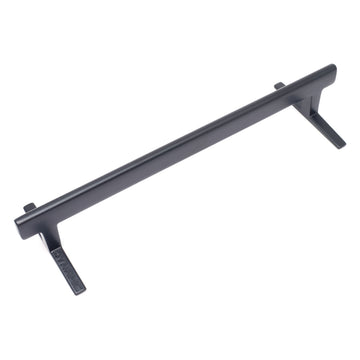 low round flatbar black dynamic 9 inch long 1.625 inch tall