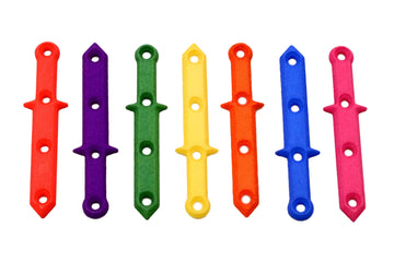 dagger shaped fingerboard boardrails colored